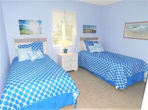 2 bedrooms, iron/ironing board, travel cot, WiFi