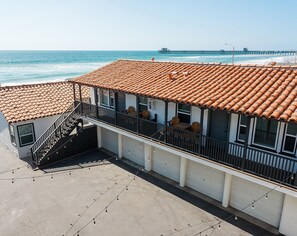 Exterior - Oceanview Cottage Steps From the Sand (104) (Oceanside)
