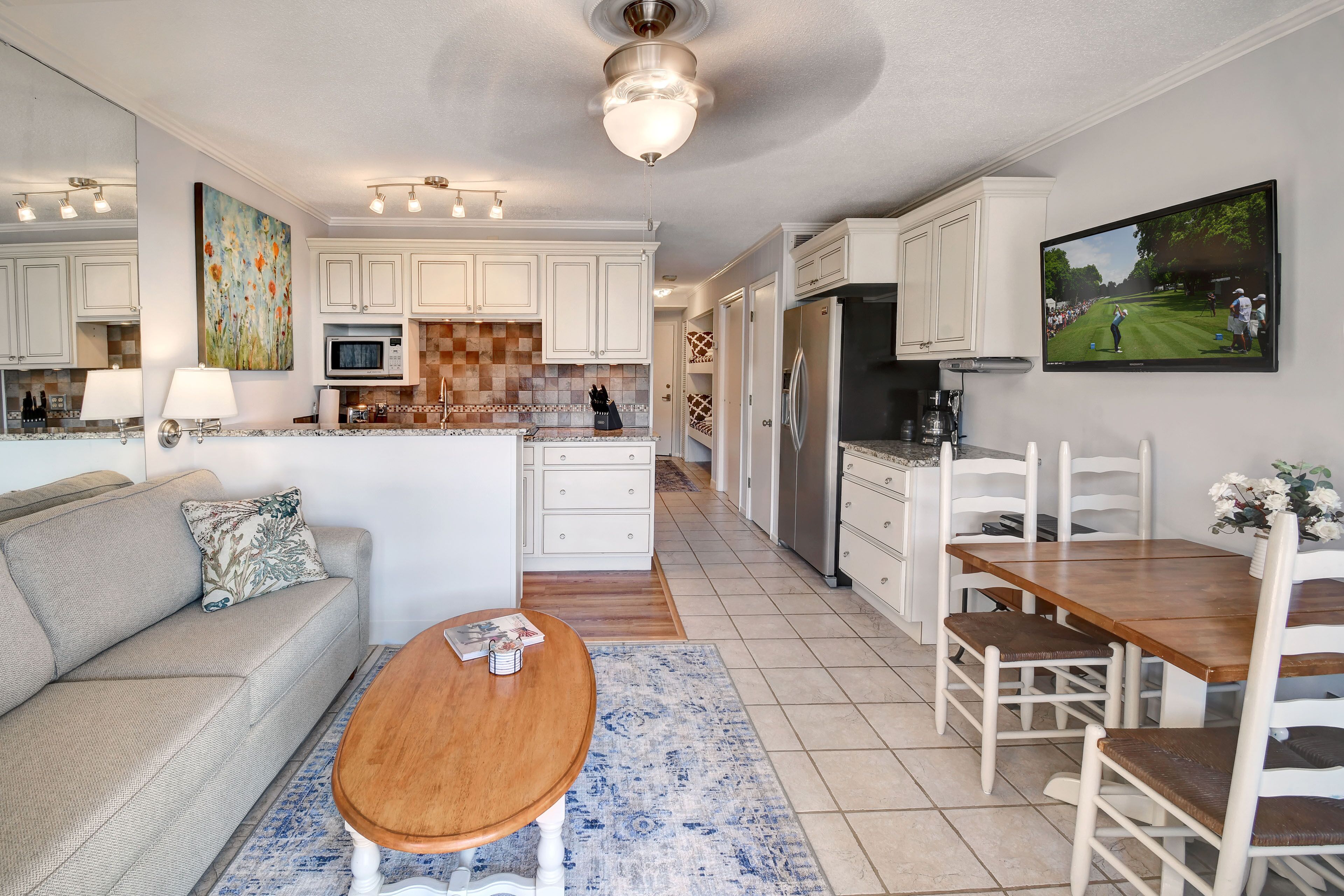 Awesome Ocean View! Coligny Area! UPDATED and CLEAN 1 Bedroom!  2 Bikes! #132