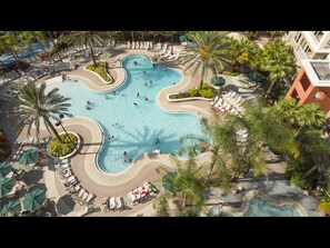 Outdoor pool - Stay near Disney World for Thanksgiving (Kissimmee)