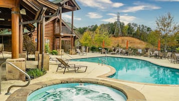 Indoor pool, outdoor pool