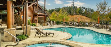 Indoor pool, outdoor pool