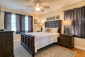 4 habitaciones, tabla de planchar con plancha y wifi gratis 