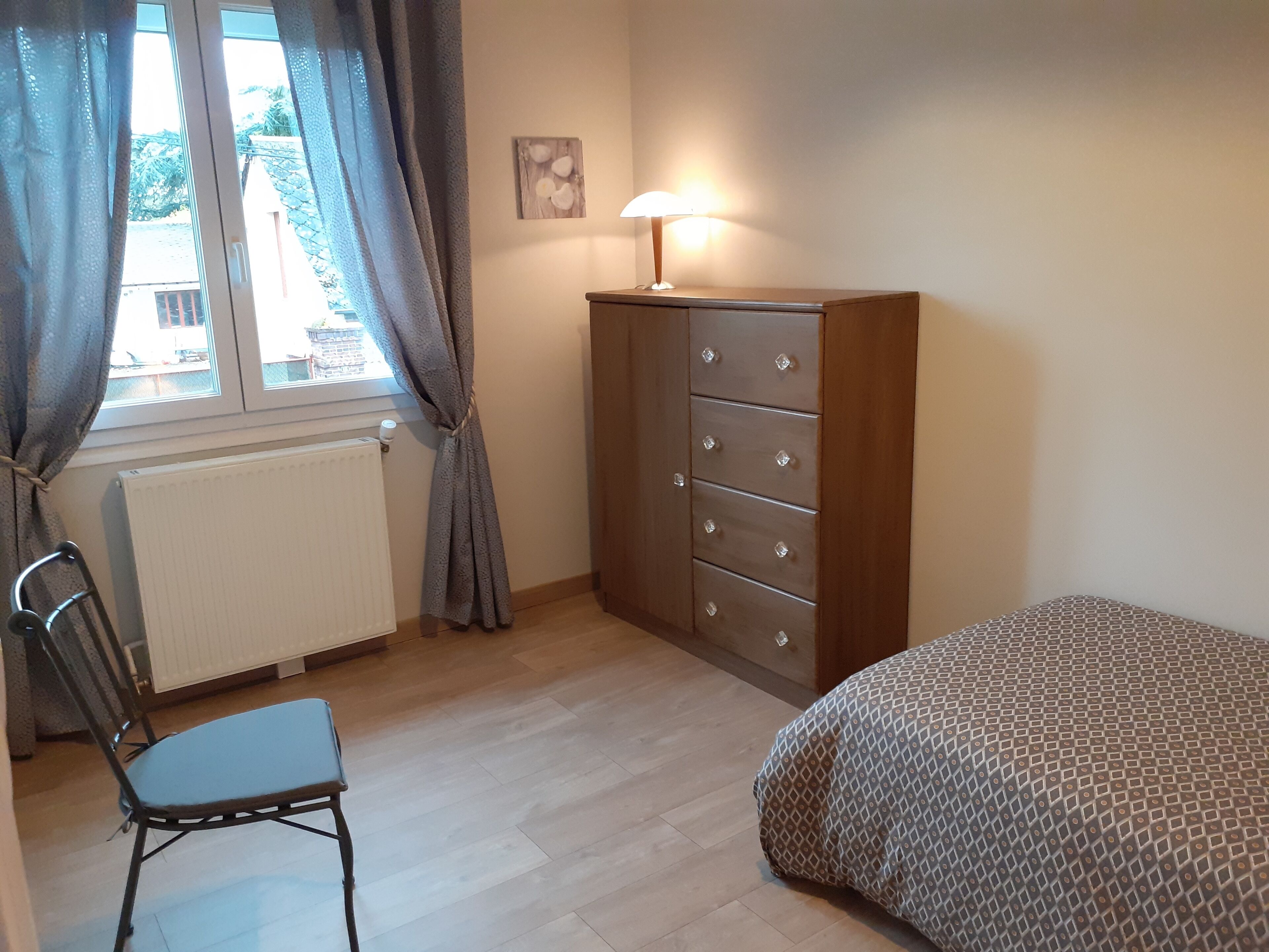 Detached house with garden in the countryside