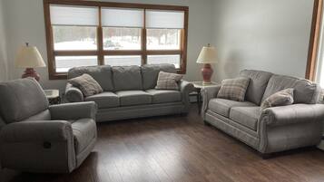 TV connectée, cheminée