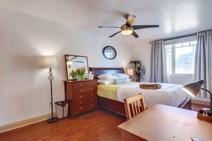2 habitaciones, tabla de planchar con plancha y wifi gratis 