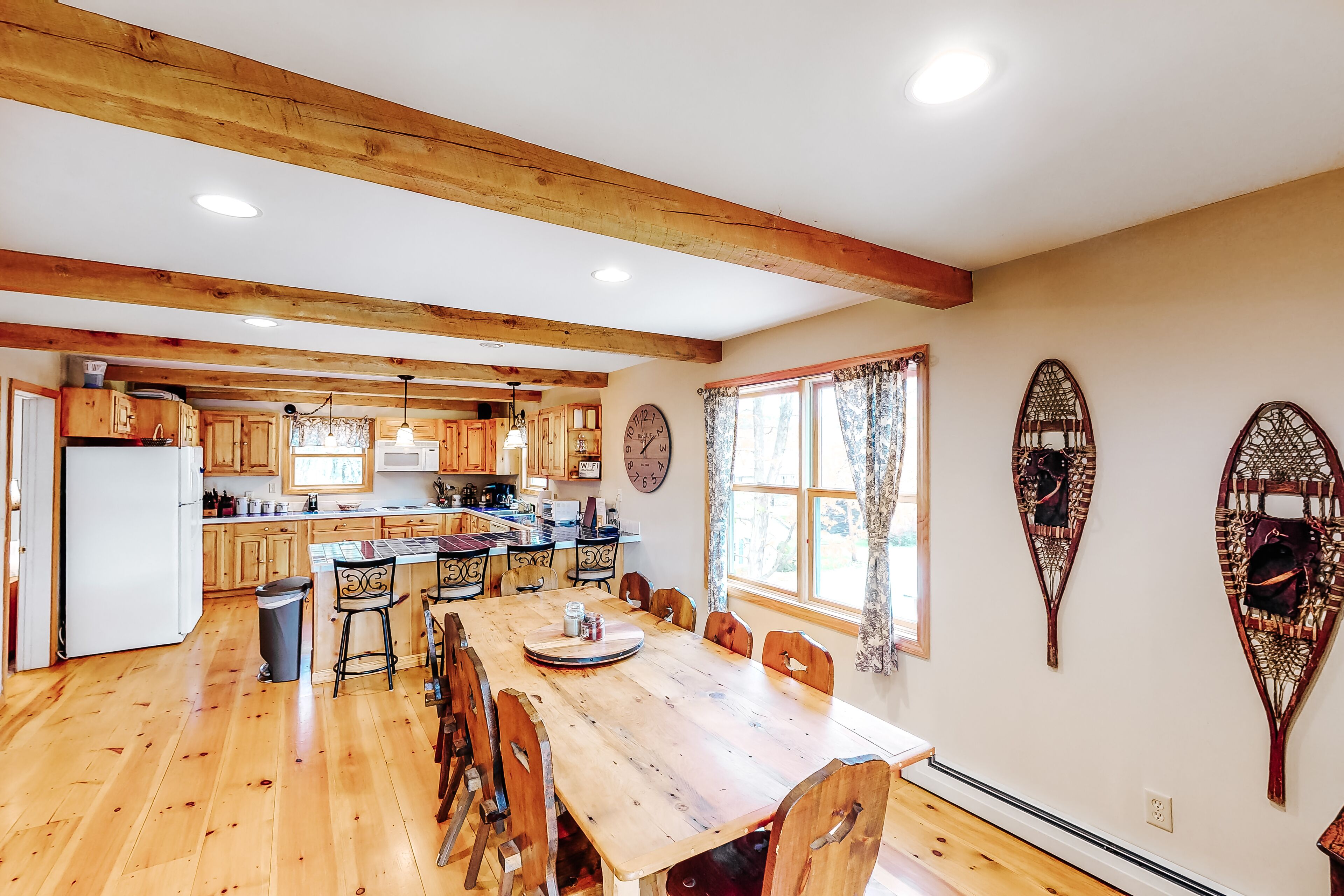 Two-story, dog-friendly house with wood fireplace