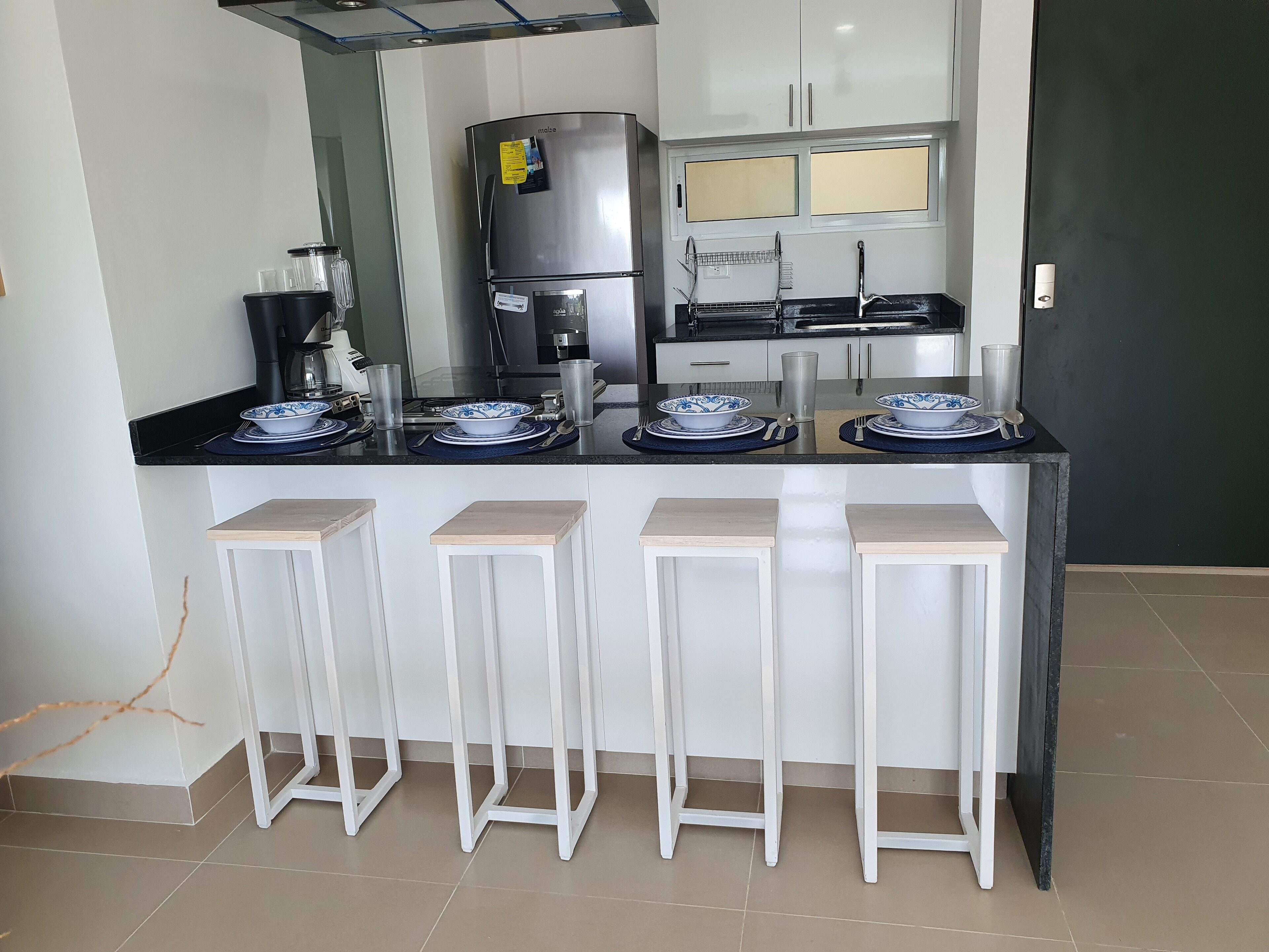 Departamento para 12 personas cerca de la playa