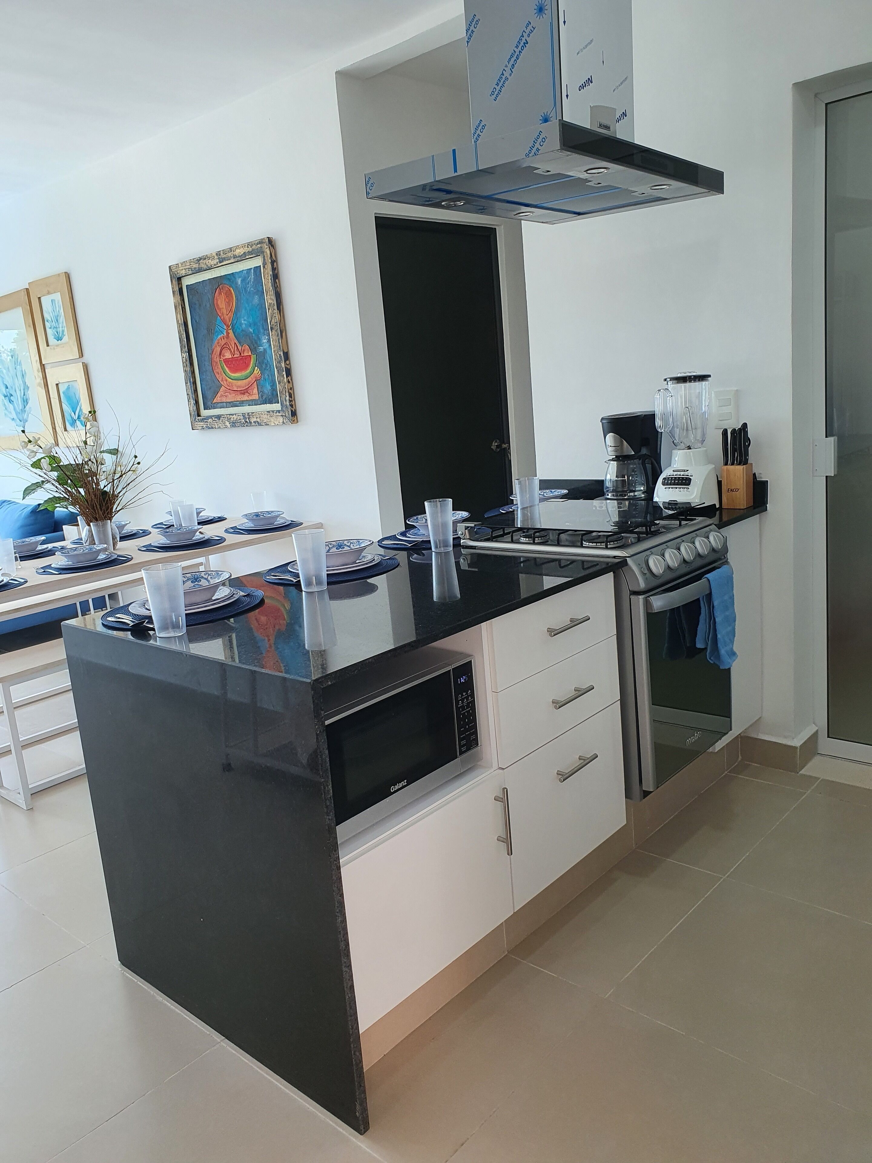 Departamento para 12 personas cerca de la playa