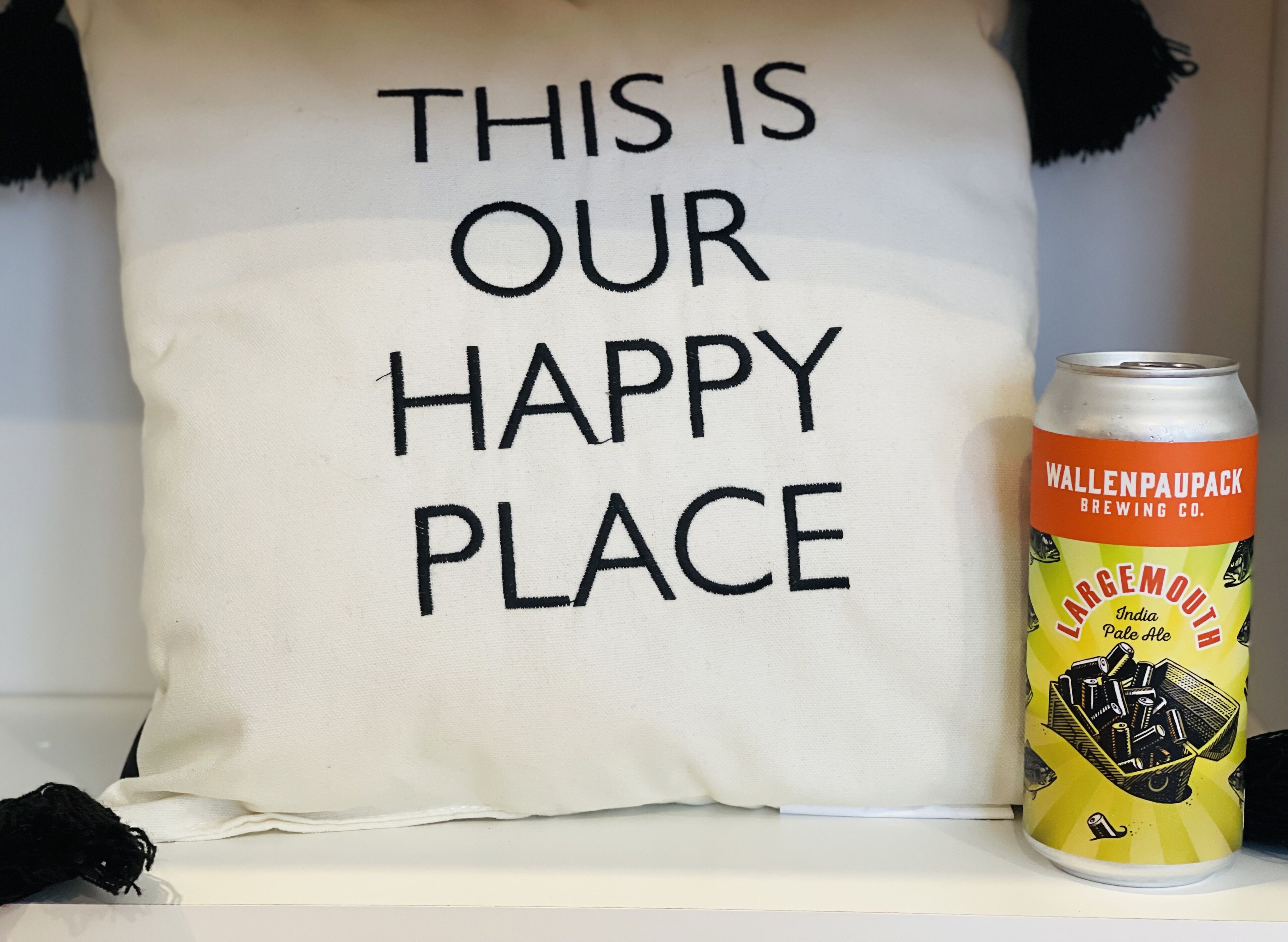Check out our nearby Wallenpaupack Brewing Company- Be Happy, Be local