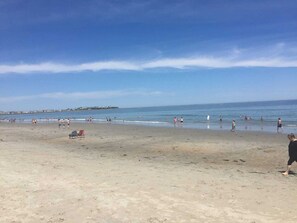 On the beach