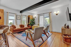 TV, ping pong, streaming services