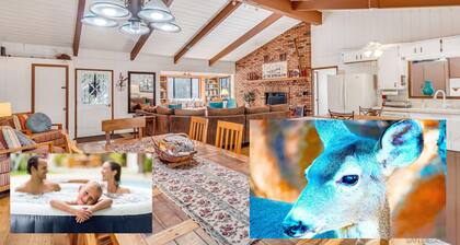 "The Deer Bungalow" Pine Hills Large Custom Home in Julian that is Pet Friendly
