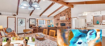 "The Deer Bungalow" Pine Hills Large Custom Home in Julian that is Pet Friendly