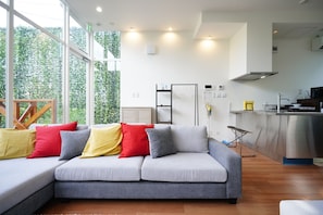 Casa familiar, para no fumadores | Área de sala de estar