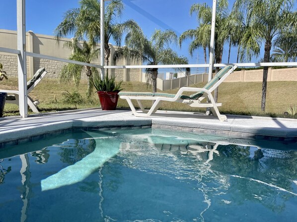 Alberca al aire libre 