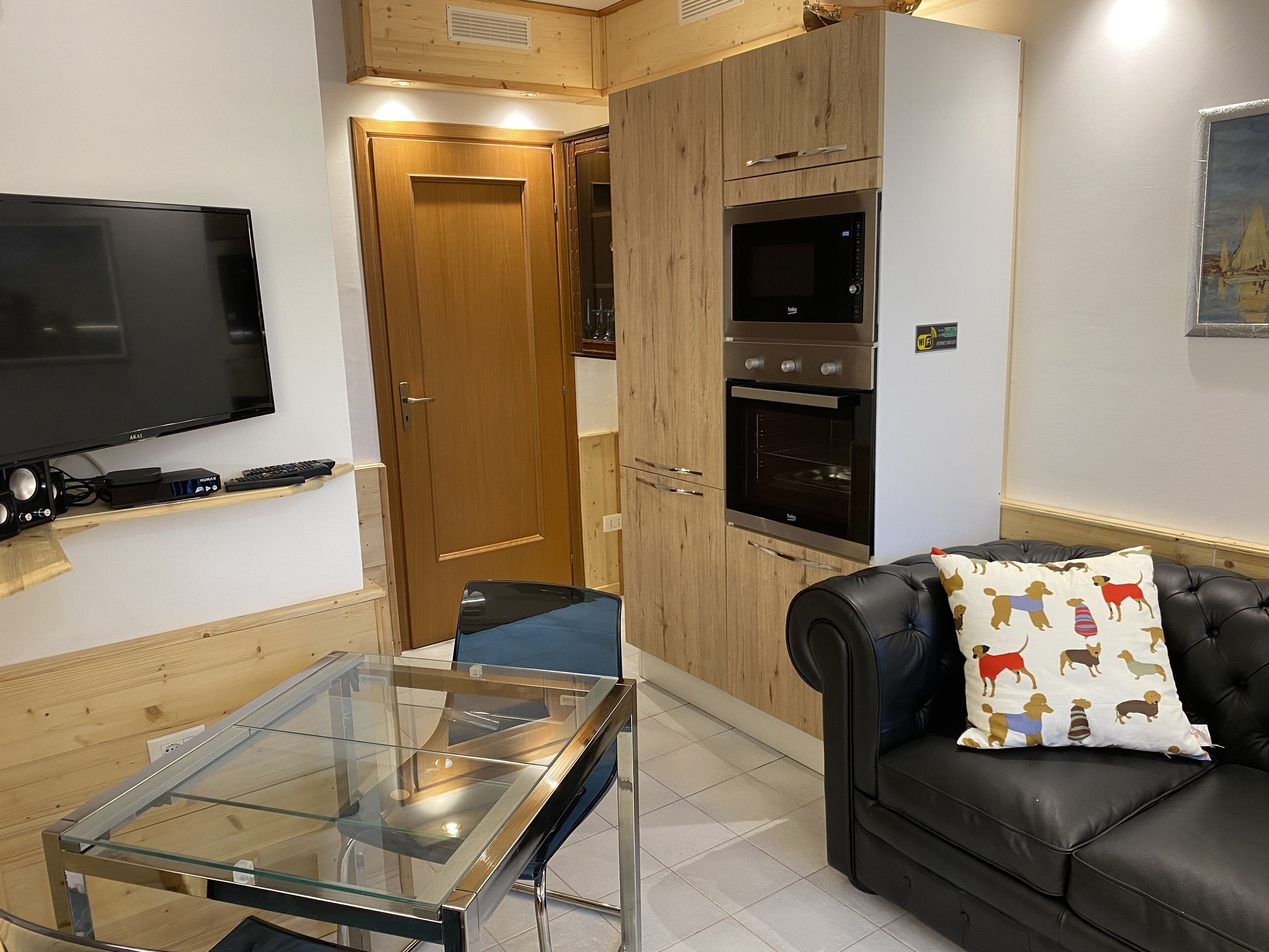 TV, DVD player, stereo