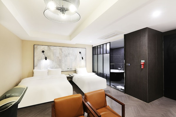 Suite (Twin Room) | Free WiFi - Mind Hotel (Seoul)