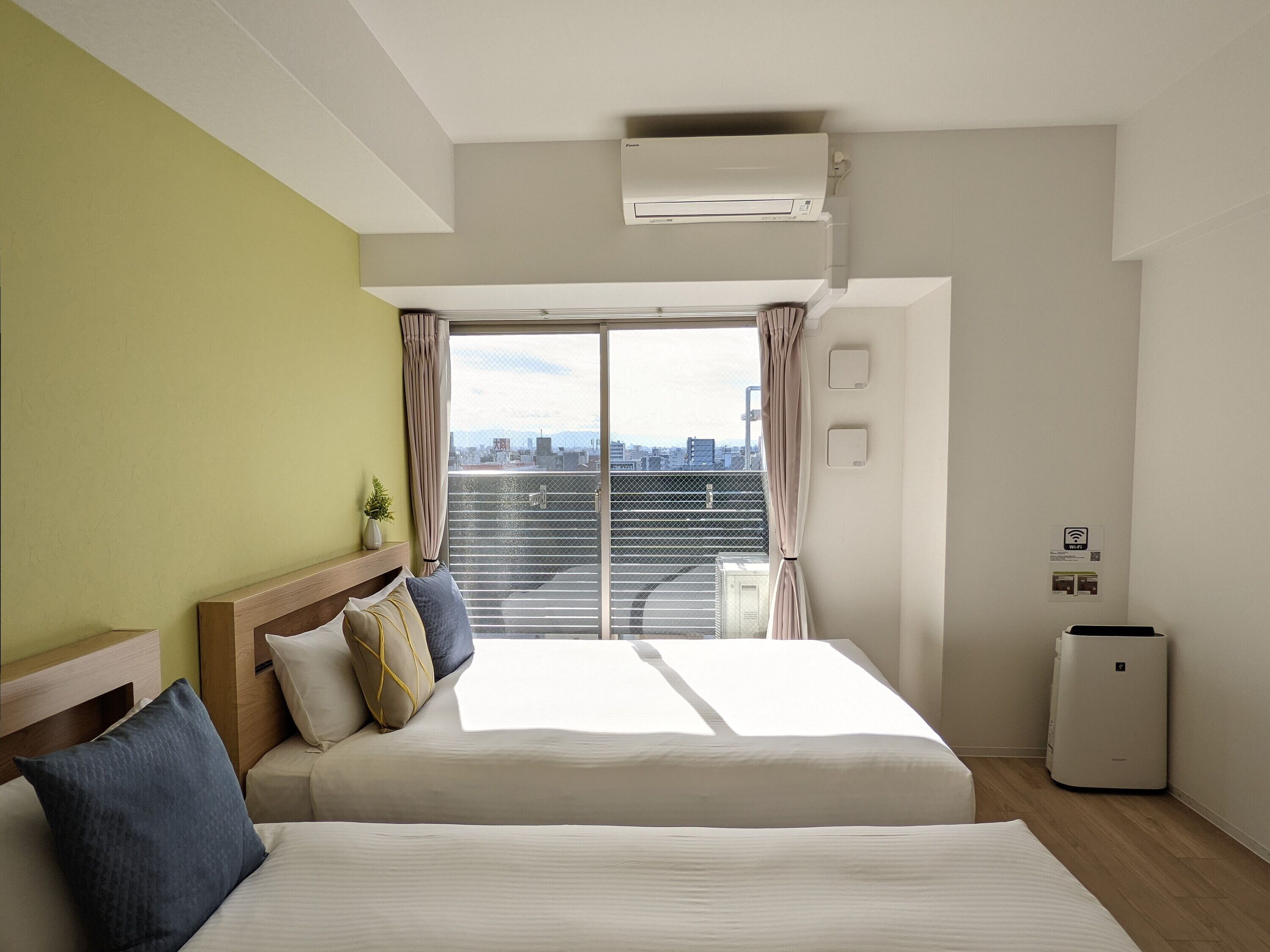 Deluxe Apartment, 2 Double Beds, Non Smoking, City View | View from room
