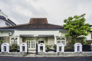 Blick von der Unterkunft