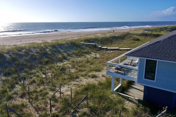 On the beach, windsurfing, kayaking, motor boating