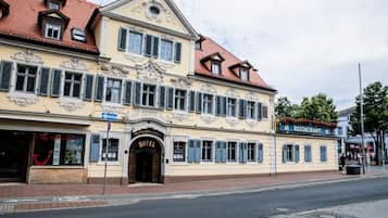 Fassade der Unterkunft