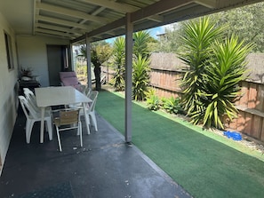 Outdoor dining
