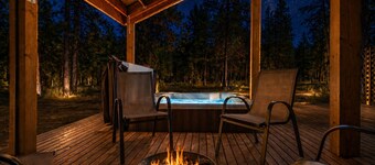 Forest View | Hot Tub | BBQ | Deck | Firepit