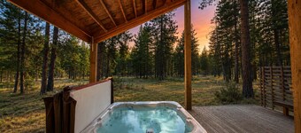 Forest View | Hot Tub | BBQ | Deck | Firepit