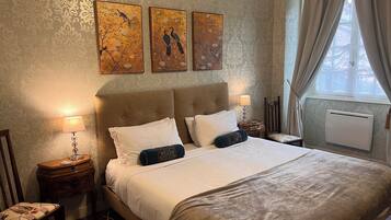 4 chambres, fer et planche à repasser, Wi-Fi gratuit, draps fournis