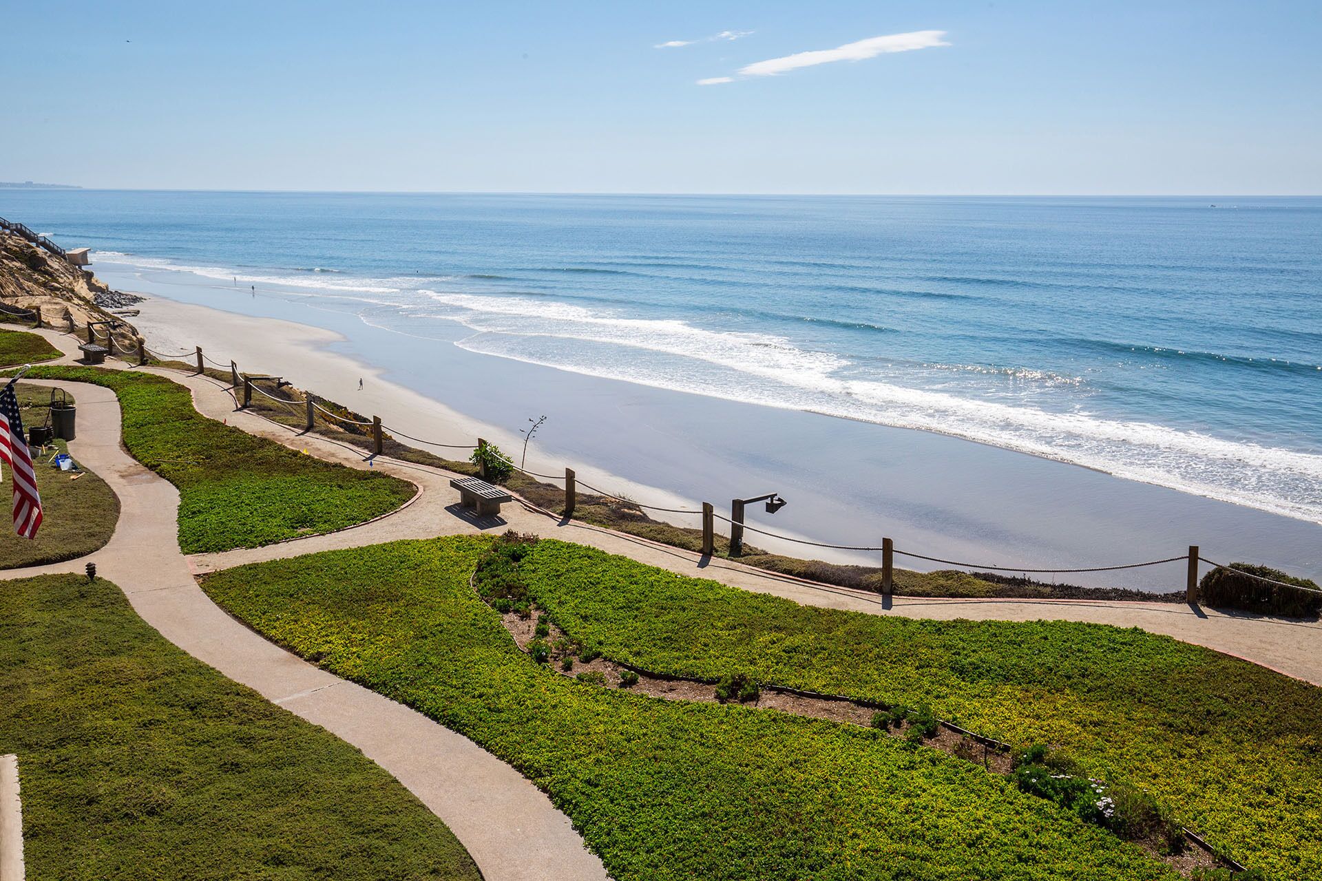 Beach nearby