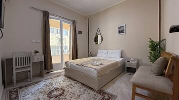 Hypo-allergenic bedding, individually decorated, individually furnished