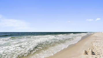 On the beach