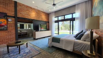 Suite Premium | 1 kamar tidur, brankas, kedap suara, dan setrika/meja setrika