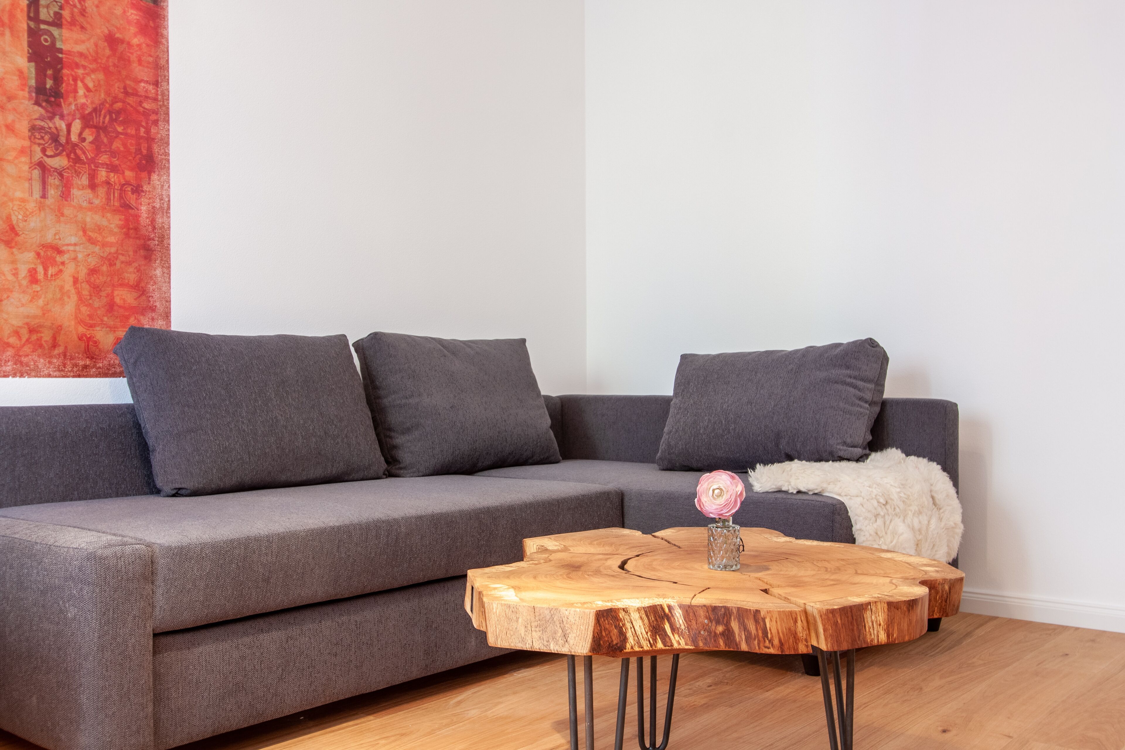 Massive Wooden Furniture in Central Stay