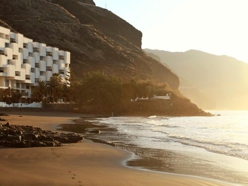 Beach hideaway apartment with modernist design