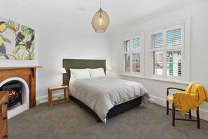 2 bedrooms, iron/ironing board, travel crib, WiFi
