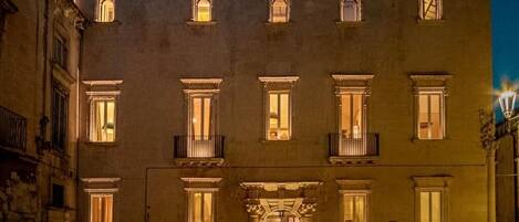 Voorkant van accommodatie