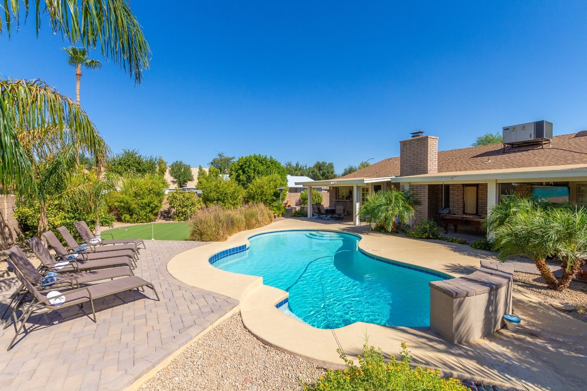 6BR by Scottsdale Best Events-Golf-Dine ❤️ Pool with Waterfalls-Spa-Theater Room
