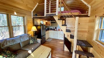 Smart TV, fireplace, printers