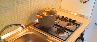 Two-room apartment up to 4 people on the 1st floor in Gallipoli in lido San Giovanni area SG218