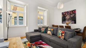 Apartamento, 2 habitaciones | Zona de estar