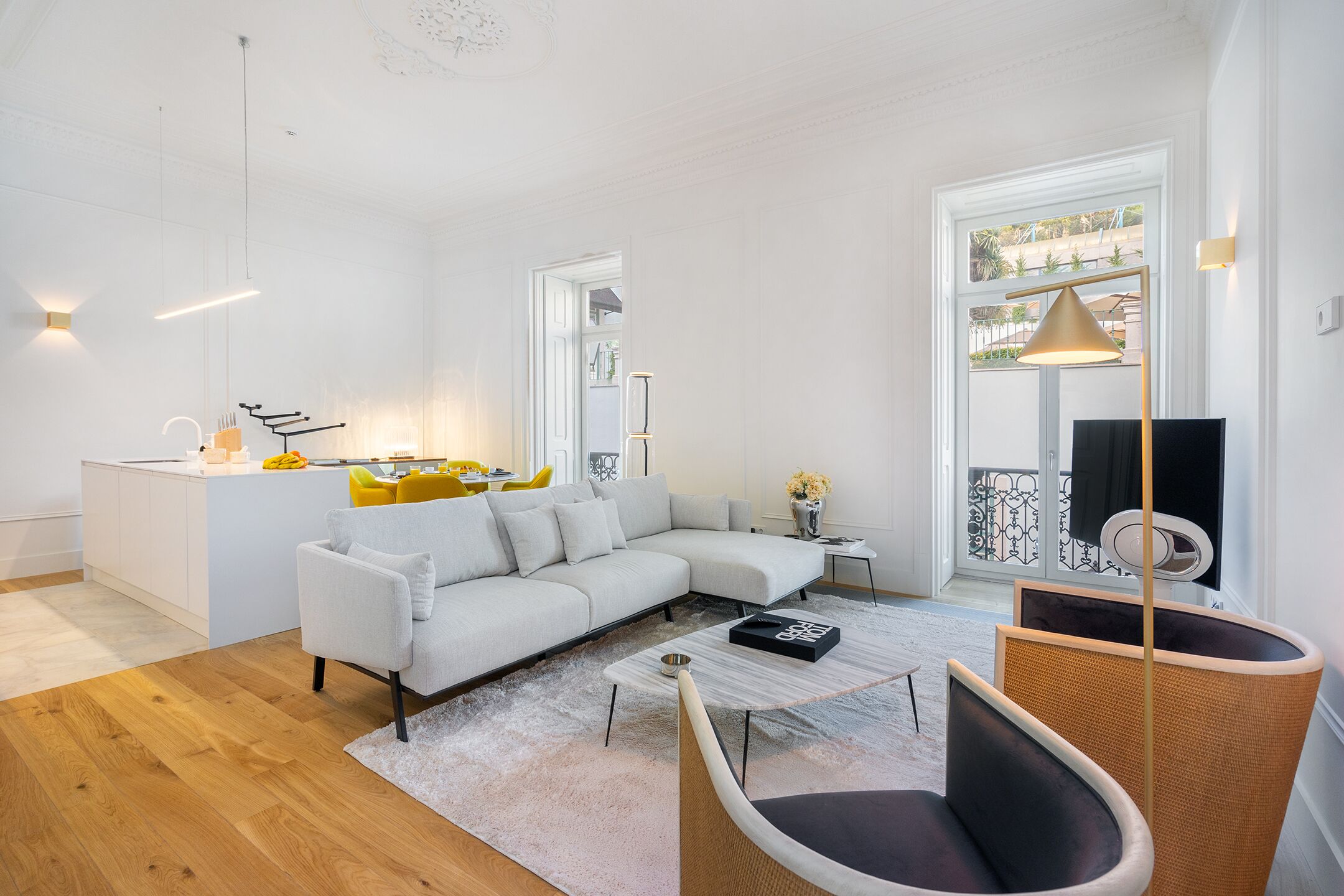 Apartment, 2 Bedrooms | Living area