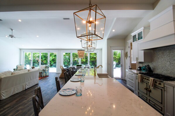 House, 4 Bedrooms | Private kitchen - Barefoot Bungalow by AMI Locals (Holmes Beach)