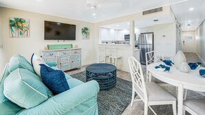 Condo, 1 Bedroom | Living room