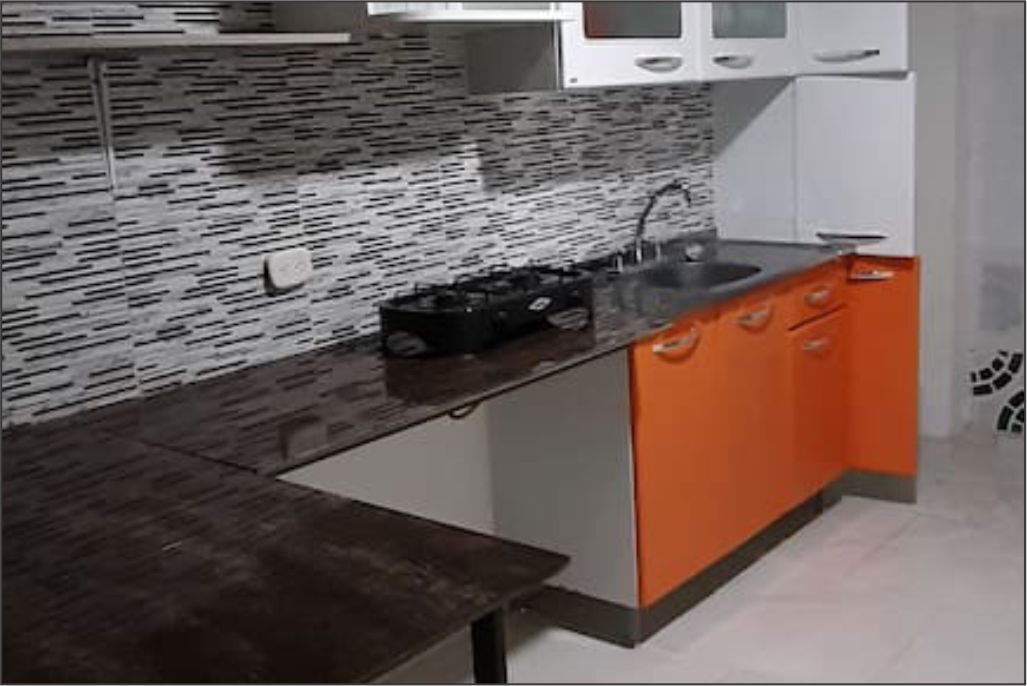 Modern apartment in the city center