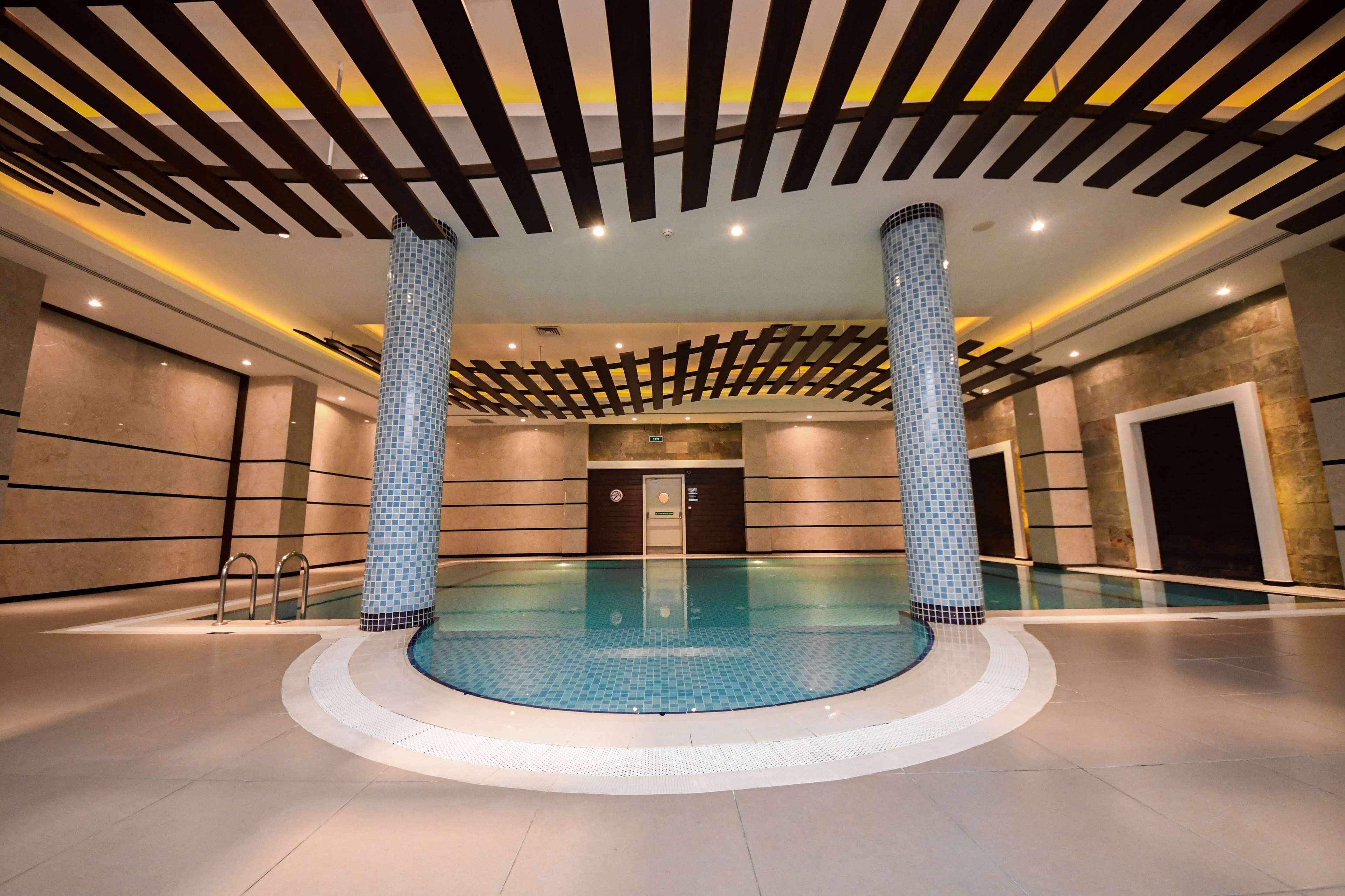 indoor pool, seasonal outdoor pool