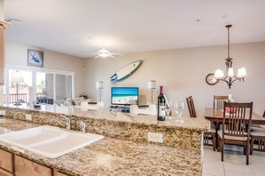 Condo, 2 Bedrooms, Ocean View | Private kitchen | Fridge, microwave, stovetop, dishwasher - Bradenton Beach Club 232 by AMI Locals (Bradenton Beach)
