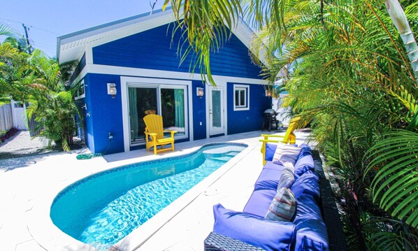House, 3 Bedrooms | Exterior - Bean Point Bungalow by AMI Locals (Anna Maria)