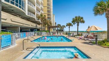 Condo, varias camas (Ocean Villa 1302 ) | Alberca